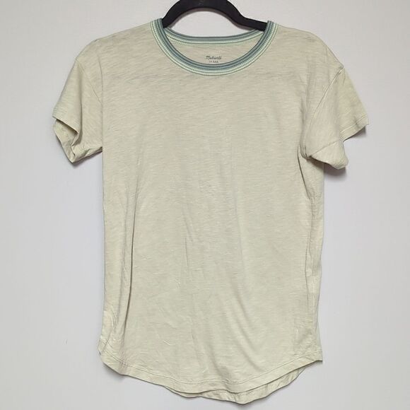 Madewell Green Short Sleeve Shirt NWT - Picture 1 of 7